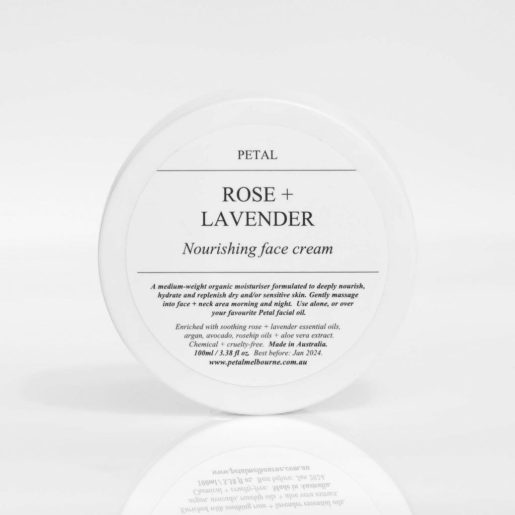 Face Cream - Rose + Lavender