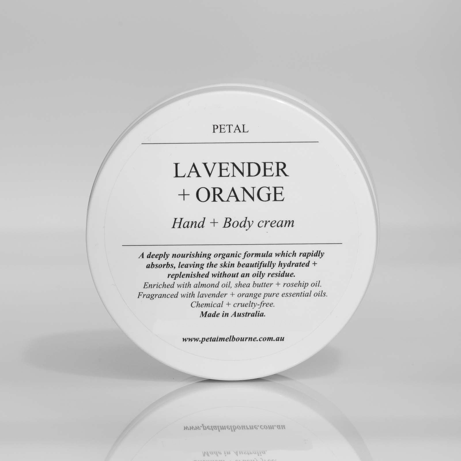 Hand + Body Cream - Lavender + Orange
