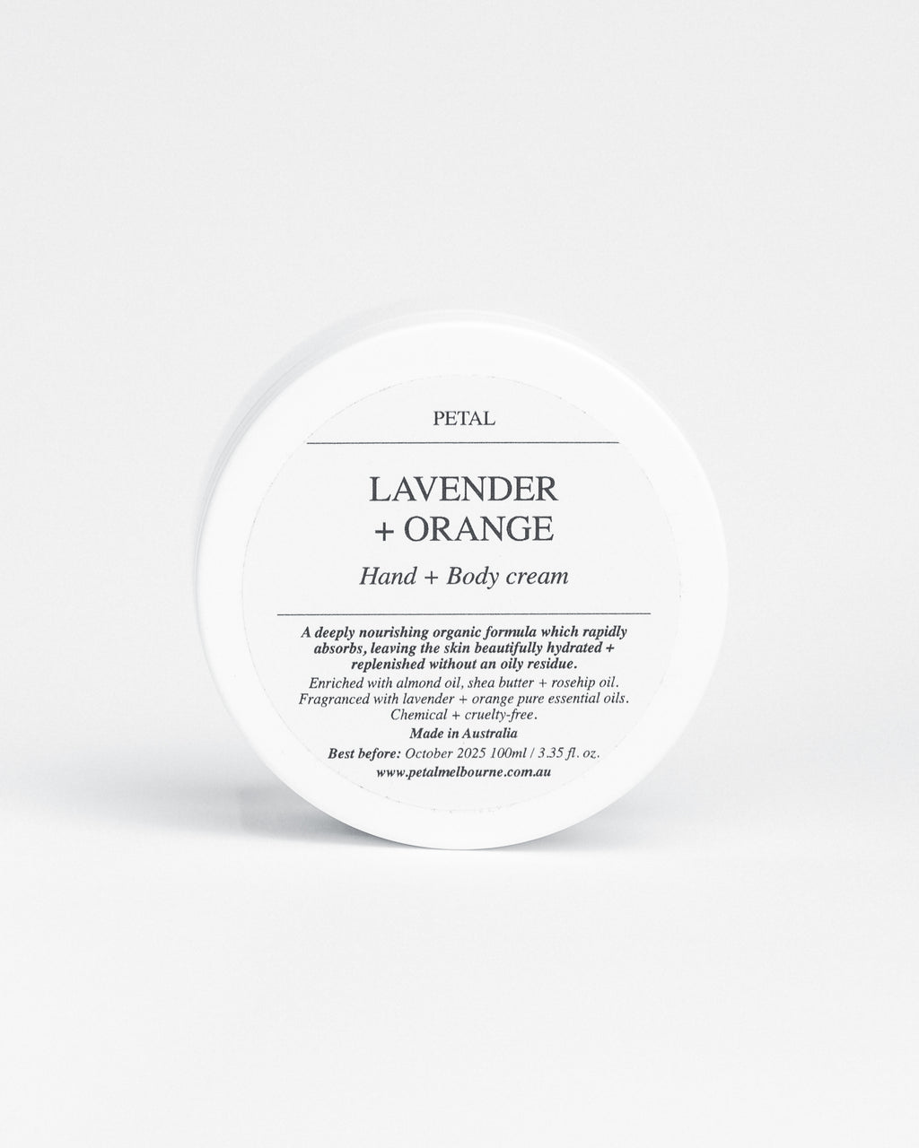 Hand + Body Cream - Lavender + Orange