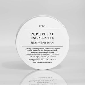 Hand + Body Cream - Pure (Unfragranced)