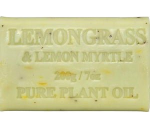 Soap Bar 200g - LEMONGRASS + LEMON MYRTLE - Petal Melbourne