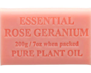 Soap Bar 200g - ROSE GERANIUM - Petal Melbourne